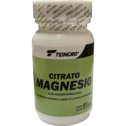 Citrato de Magnesio x 60 cap